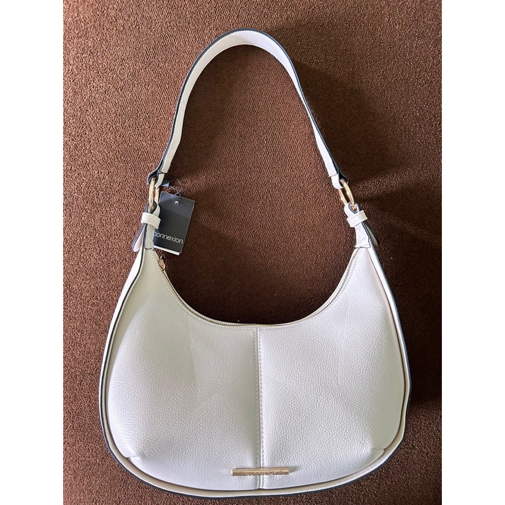 Tas merk Connexion Matahari warna Off White (PRELOVED)