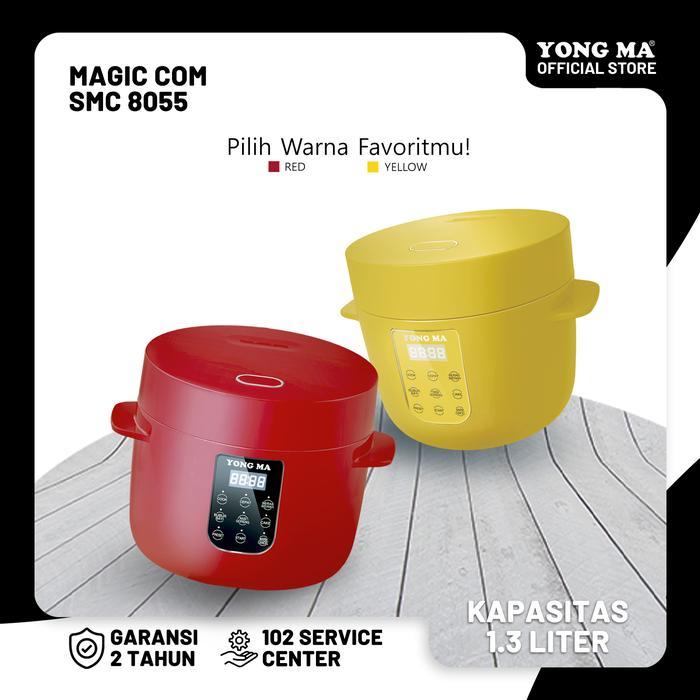 MAGIC COM DIGITAL 1.3 LITER YONG MA SMC8055 GOLD CERAMIC