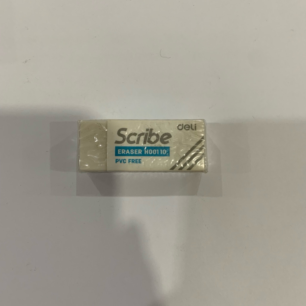 

DELI Penghapus (Eraser) Scribe | H00110 | H00210 | Putih