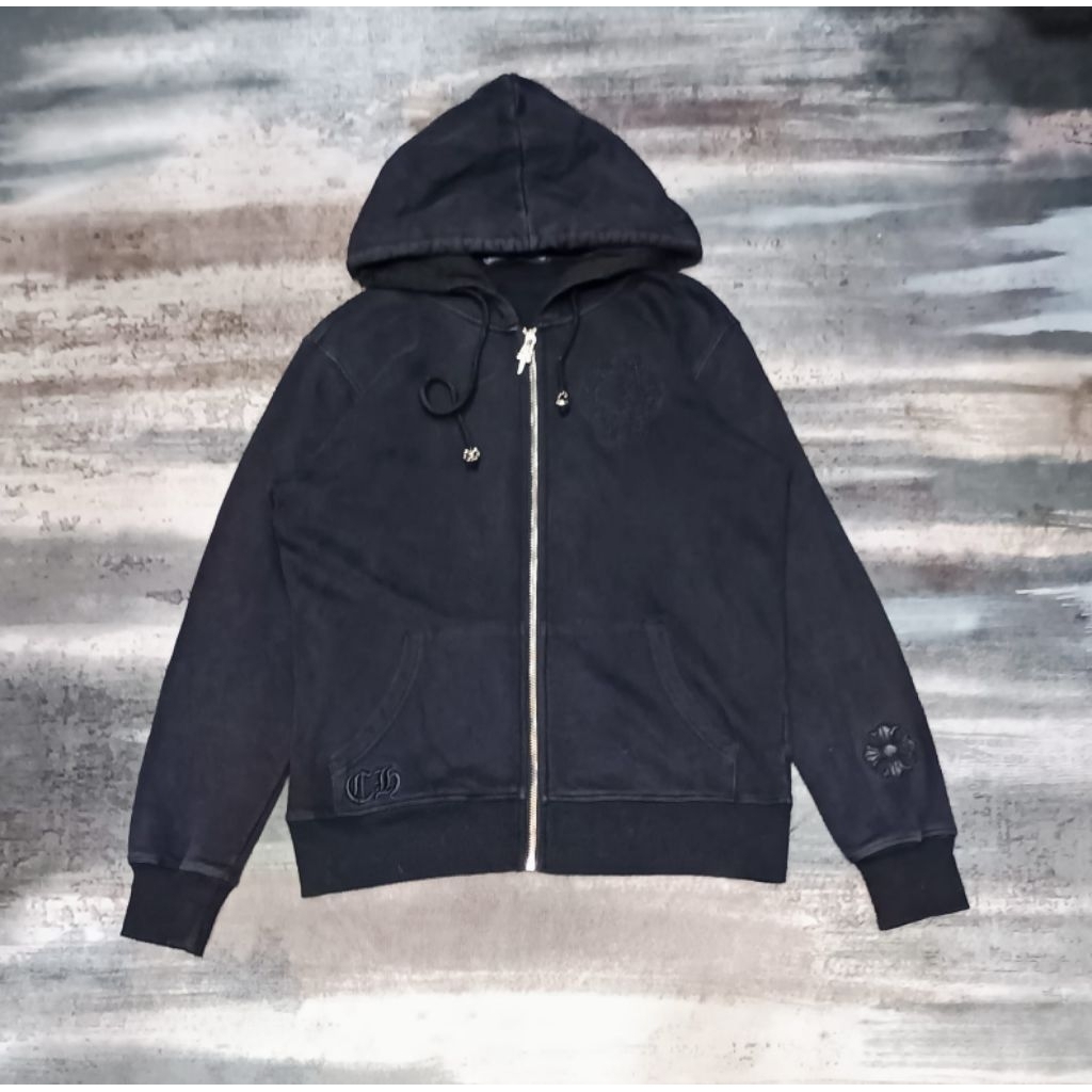 zip hoodie chrome hearts