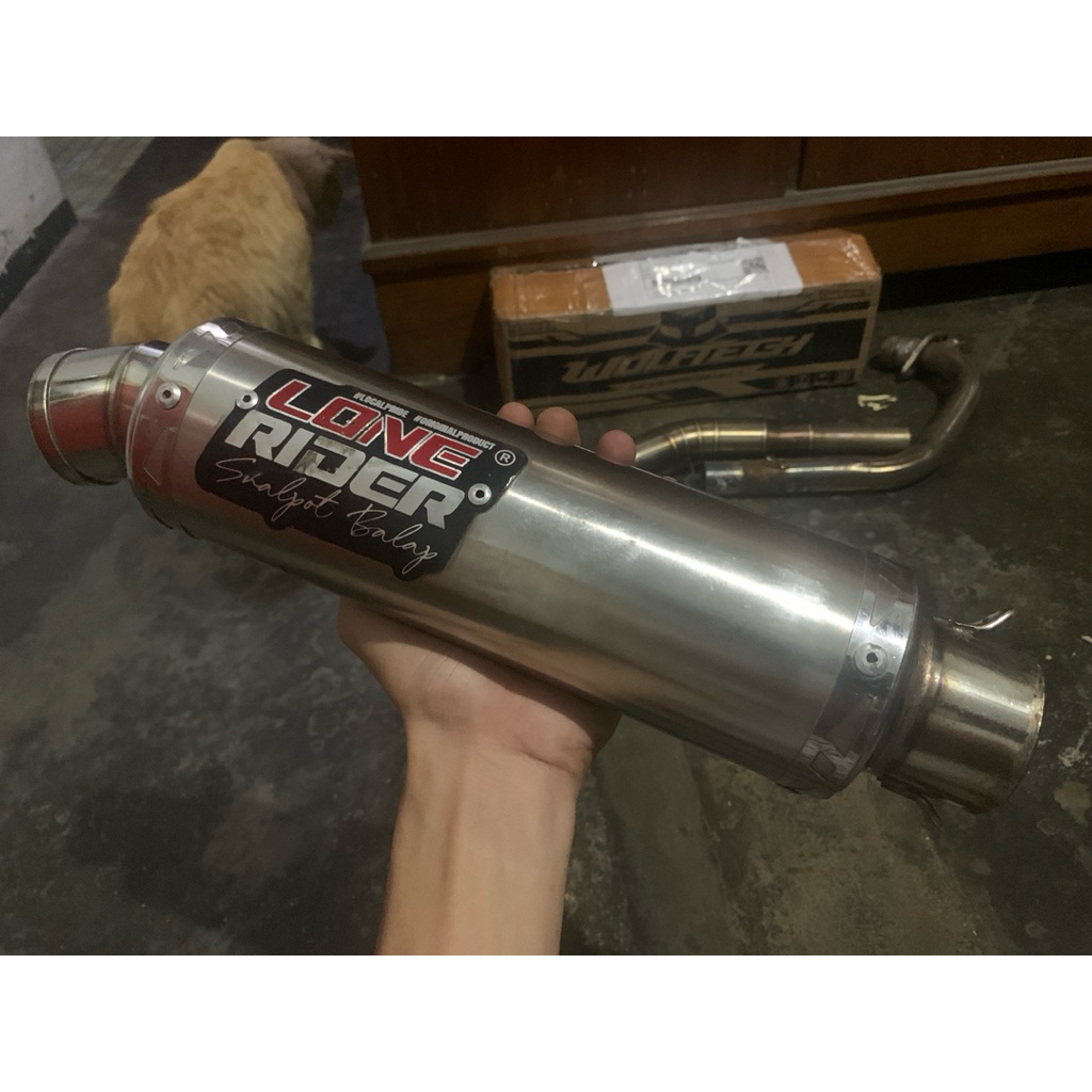 knalpot lone rider pnp GSX FUFI