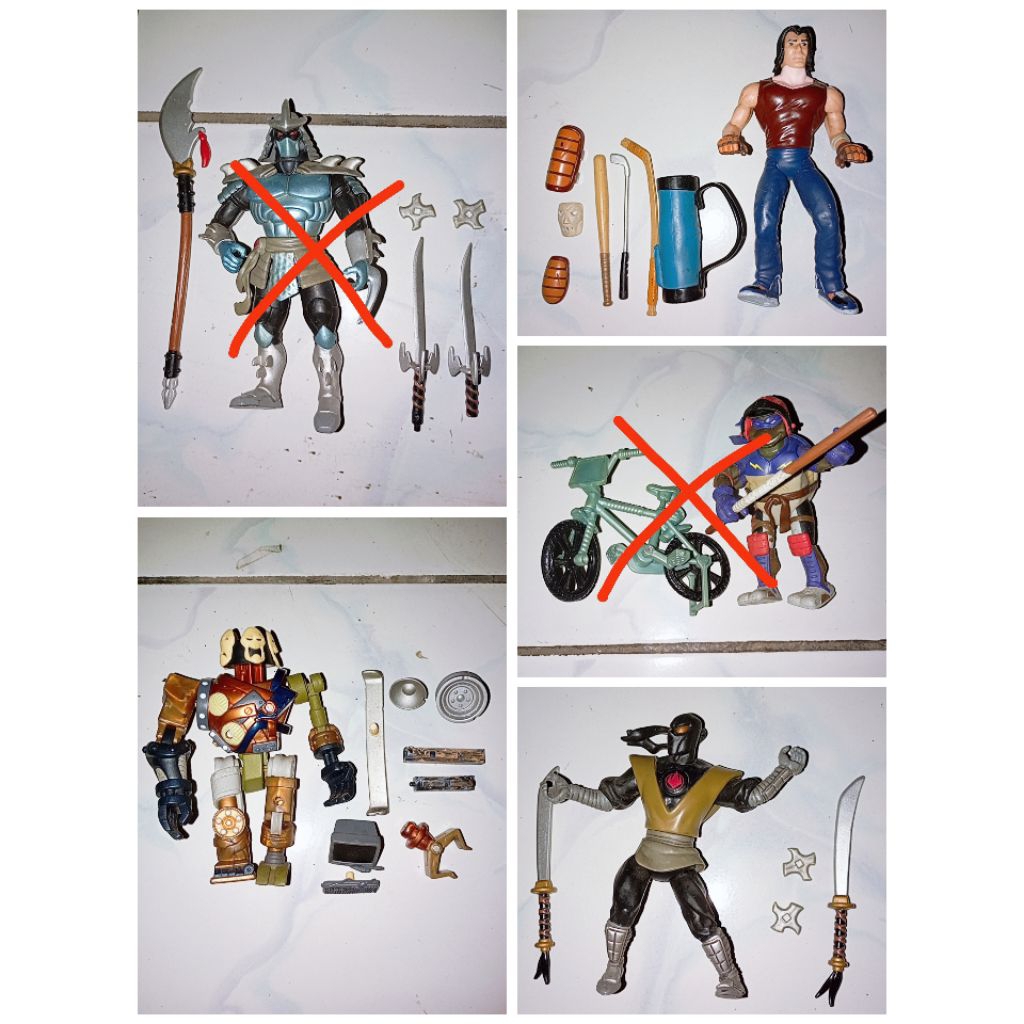 Aneka Action Figure TMNT Playmates Toys