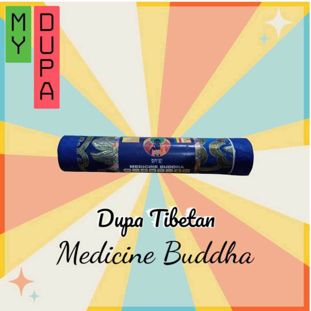 Dupa Buddha Pengobatan Buatan Nepal Tibet