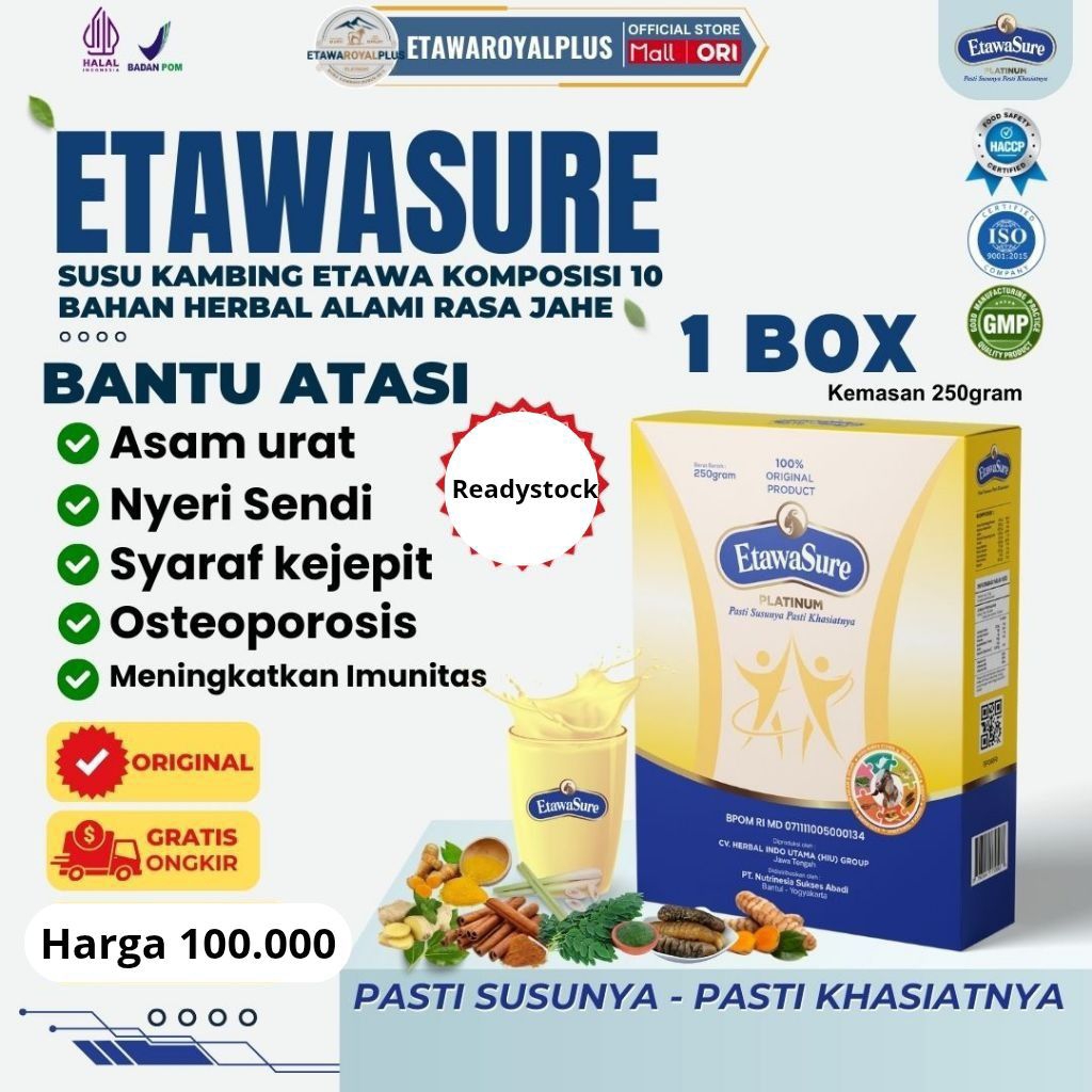 

etawasure Platinum Susu Bubuk Kambing etawa