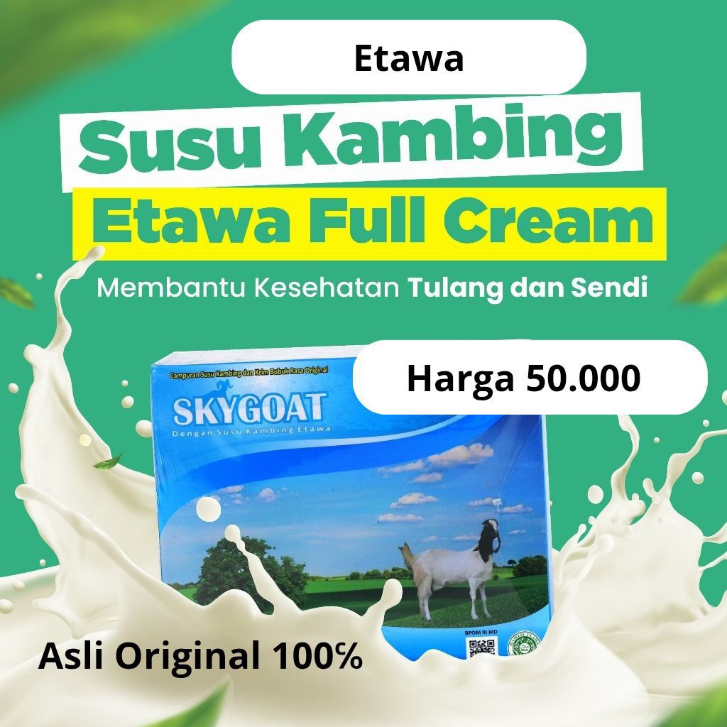 

Susu Kambing etawa Bubuk SKYGOAT