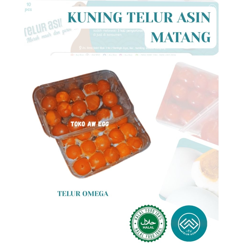 

KUNING TELUR ASIN OMEGA 3 FRESH [ MATANG ]