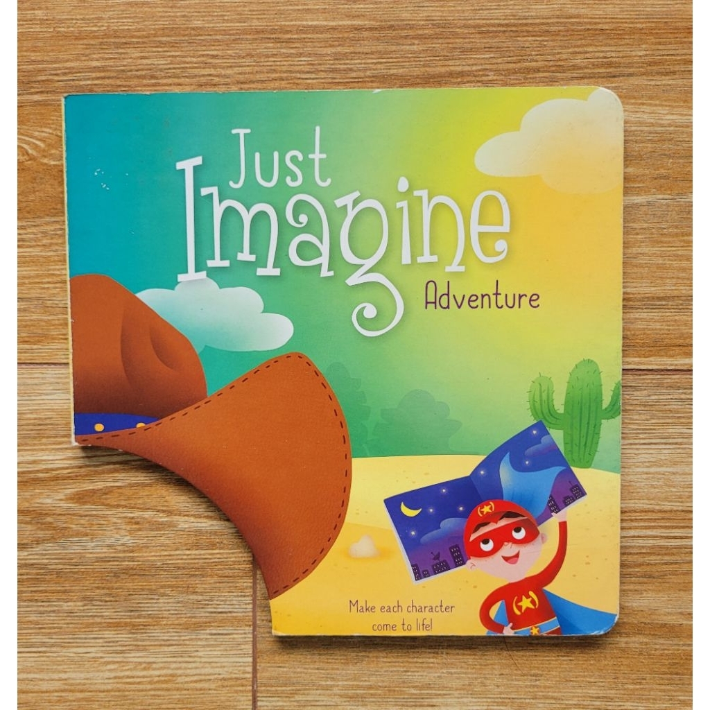 PRELOVED Boardbook Original Just Imagine Animals Adventure BB Children Picture Book My Very First Bu