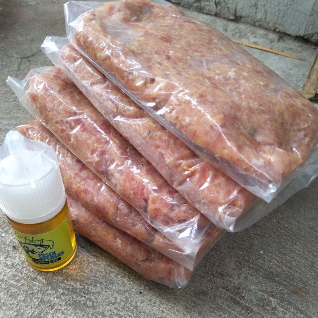 Umpan lele daging biawak