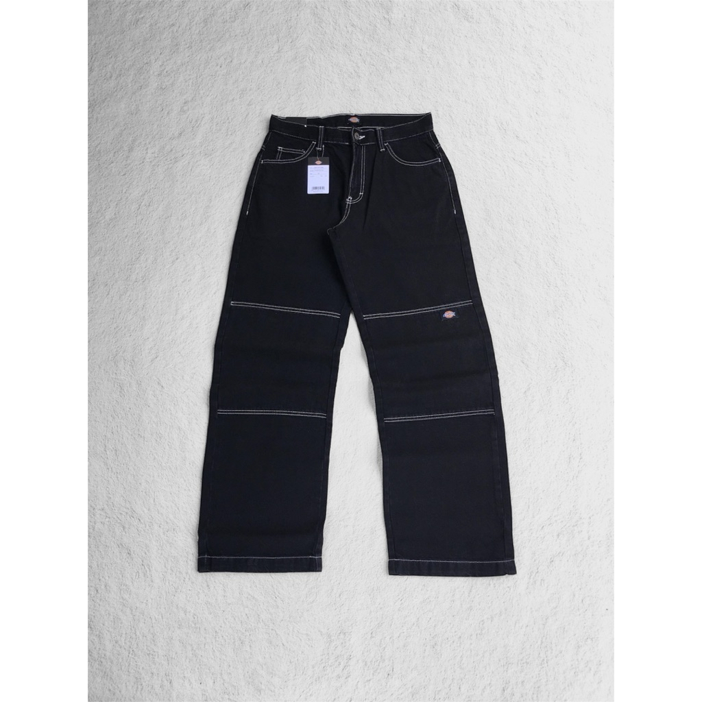 Dickies Loose Fit Double Knee Pant Black Denim