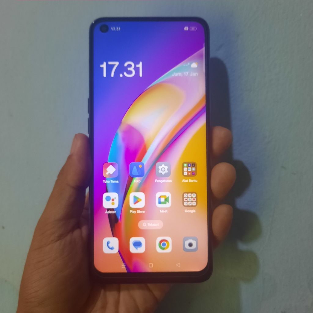 HP HANDPHONE UNIT OPPO RENO 5Z 5G RAM 8+8 / 128 GB ORIGINAL DAN NORMAL BEKAS ( CEK MINUS DI DESKRIPS