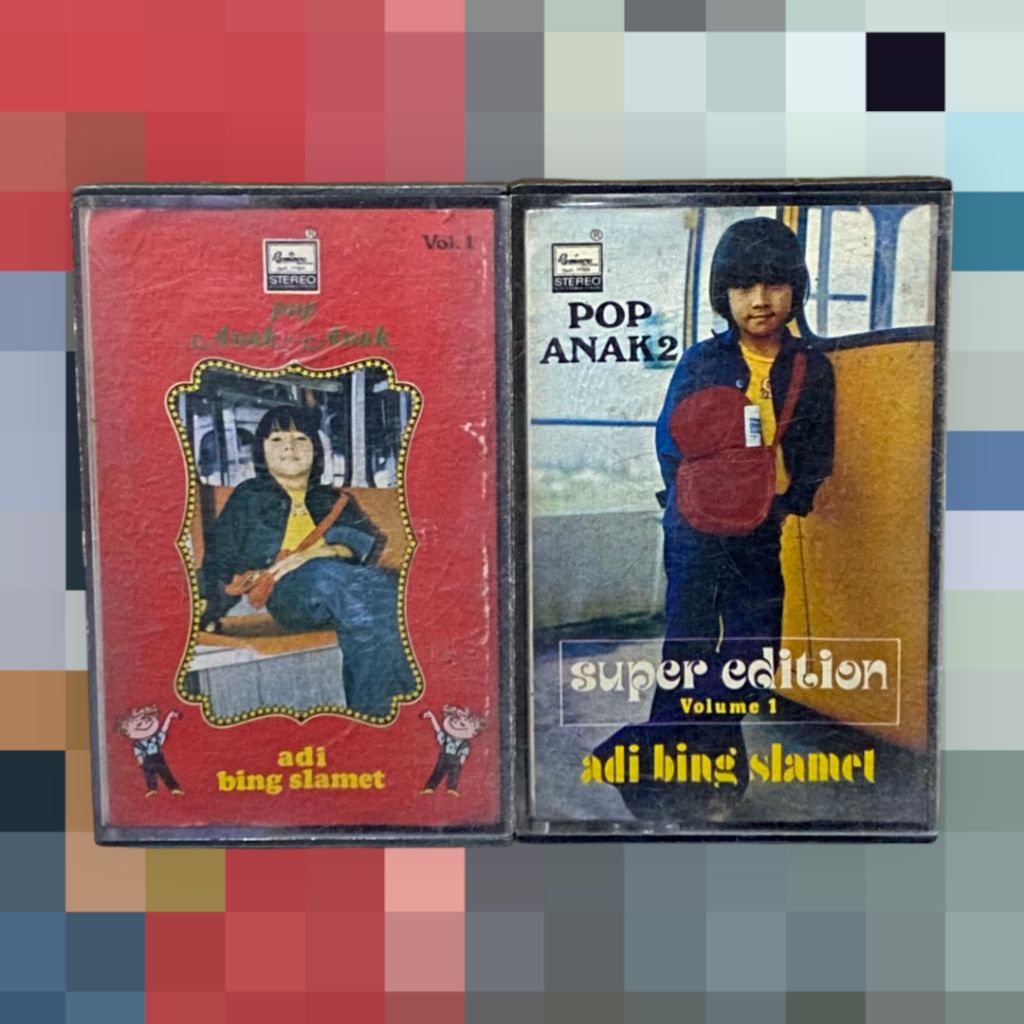 PRELOVED TAPE KASET PITA LAGU POP ANAK ADI BING SLAMET