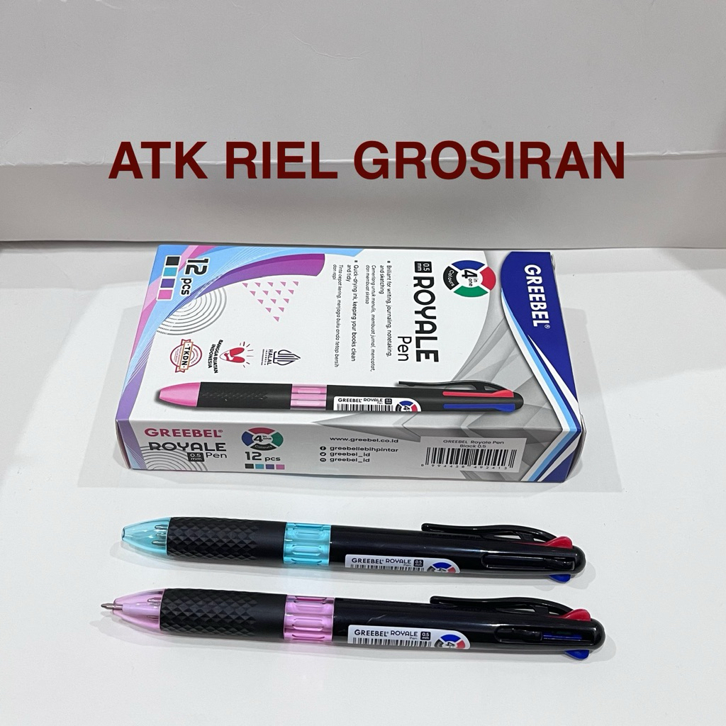 PULPEN GREEBEL ROYALE 4WRN (HT BR HJ MR) 12PC