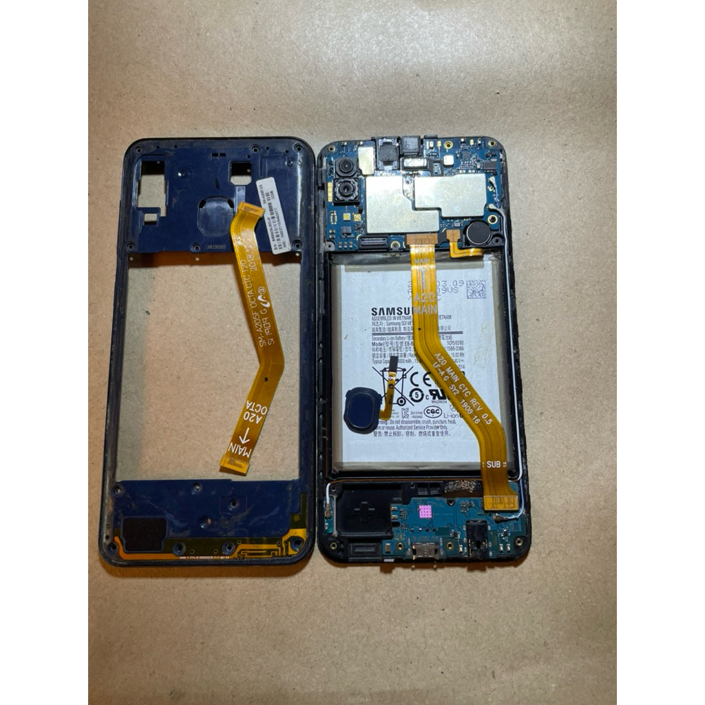 hp rongsok samsung a20 di cas masuk angap aja jual hp rongsok