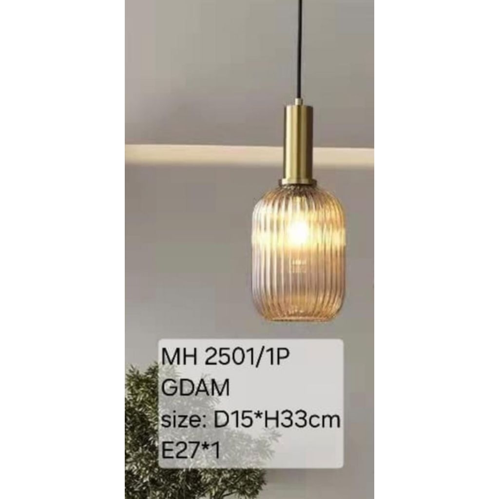 Lampu Gantung Hias Minimalis Modern 1 Lampu Meja Makan Meja Island Elegan