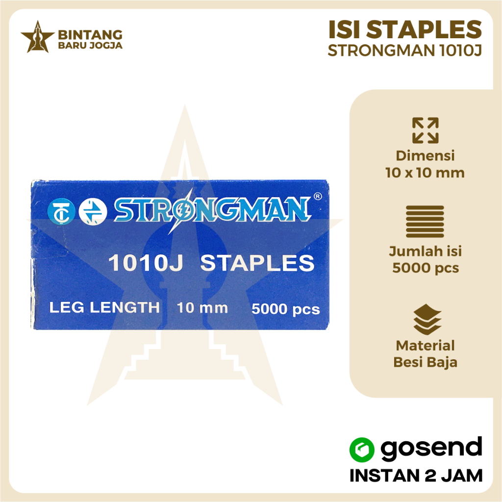 Strongman Isi Staples 1010J/Staples 1010J Strongman