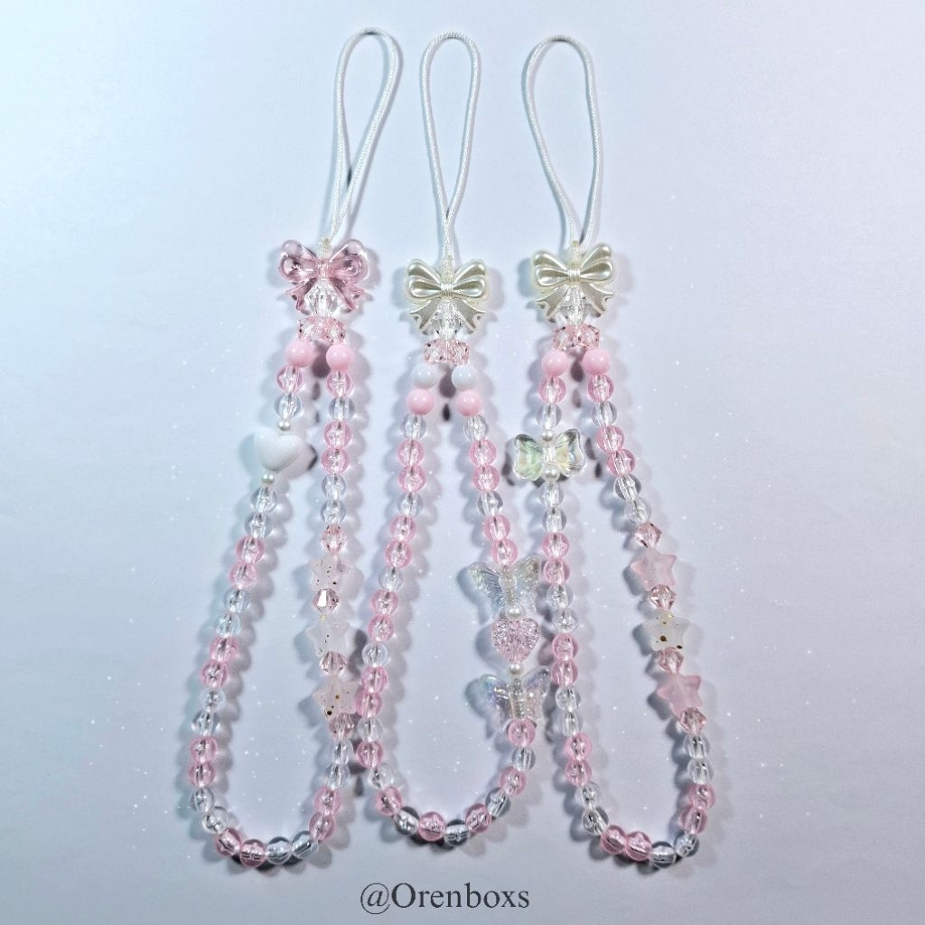 Gantungan Hp Soft Pink Phone Strap Pink Gantungan Hp Lucu Gantungan Hp Pink Gantungan Tali Hp Phone 