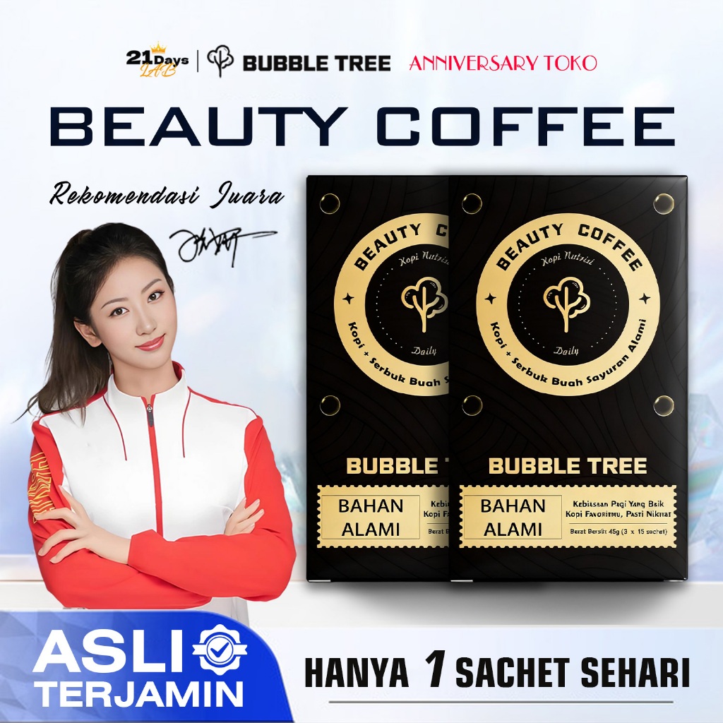 

21Days Coffee Beauty Coffee – Kolagen – Rekomendasi Juara Olimpiade