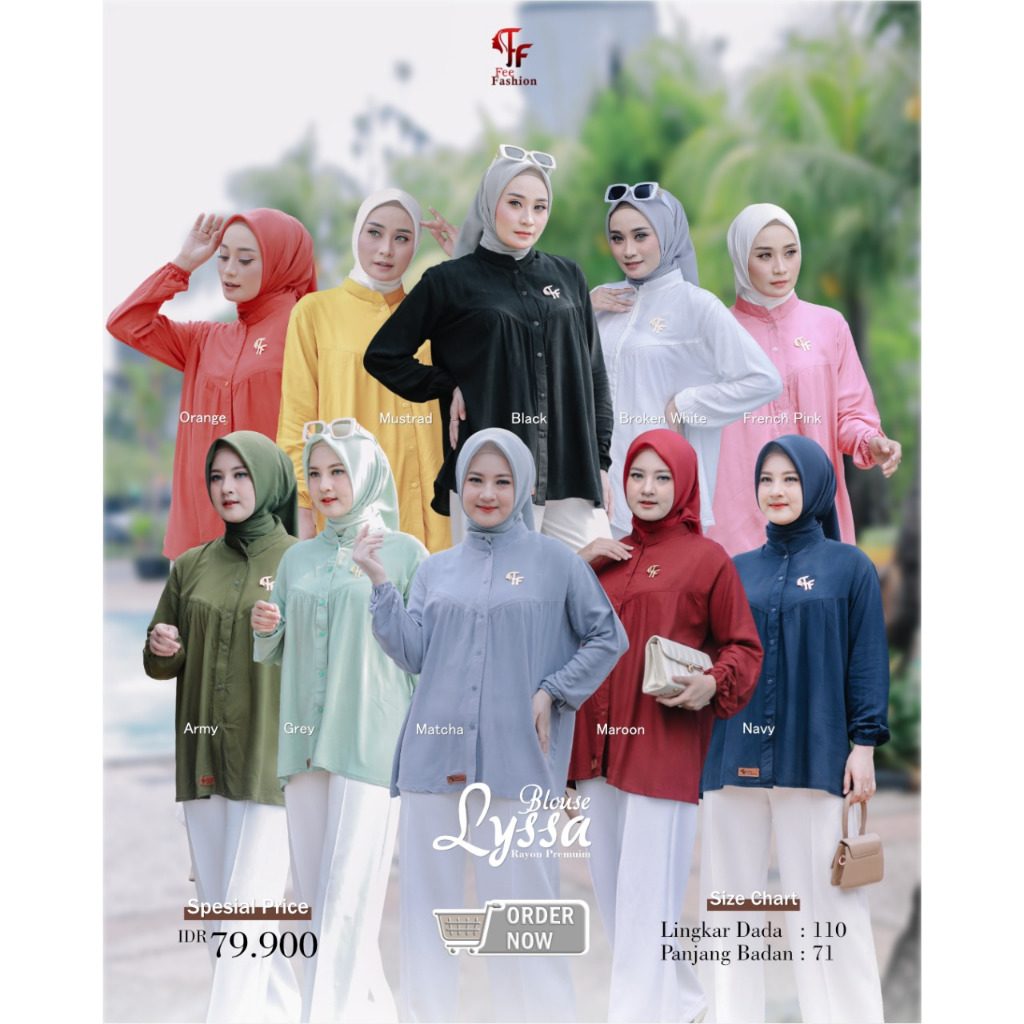 LYSSA BLOUSE BY FEE FASHION