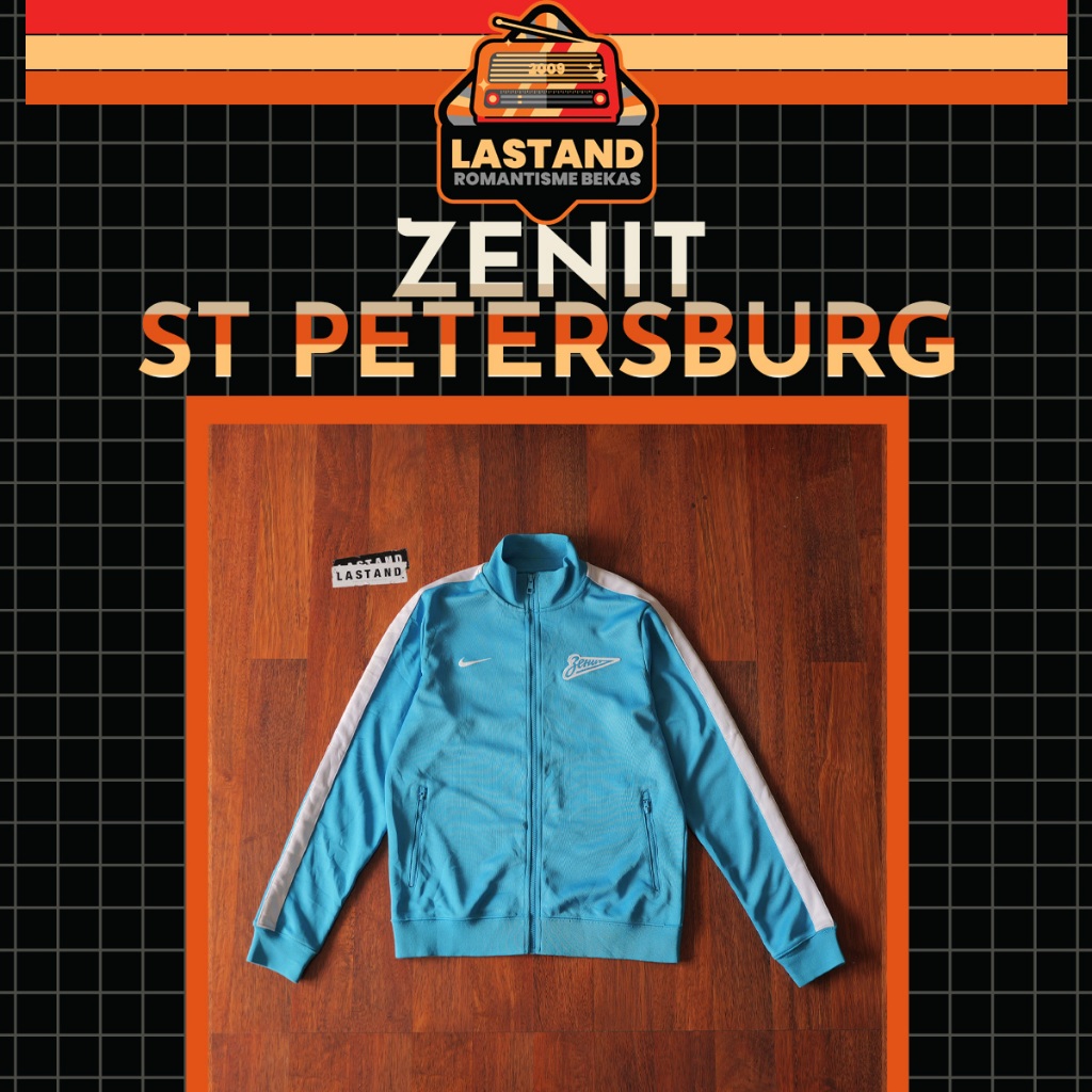 Jaket Bola Vintage Zenit St Petersburg NIKE