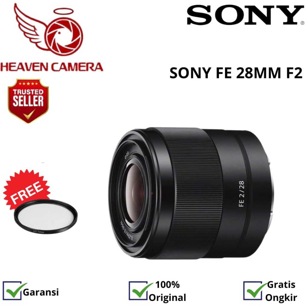 Sony FE 28mm f2 Lensa Sony 28 mm f/2 Garansi Resmi