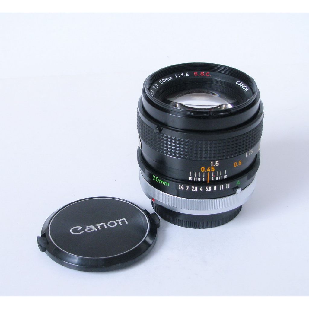 CANON 50mm F1.4 FD SSC - Mount FD - Lensa Manual - No3045340