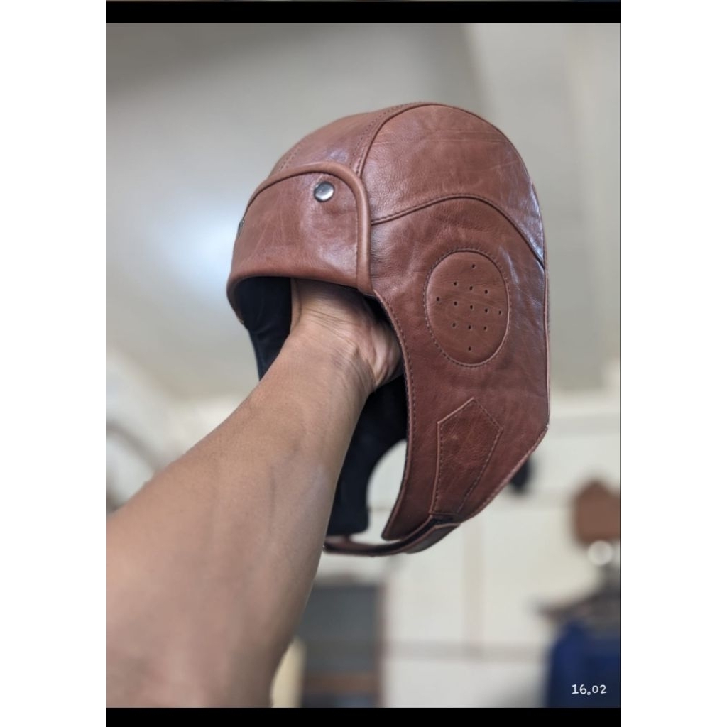 topi snopi buat motoran/topi jepang/topi pria