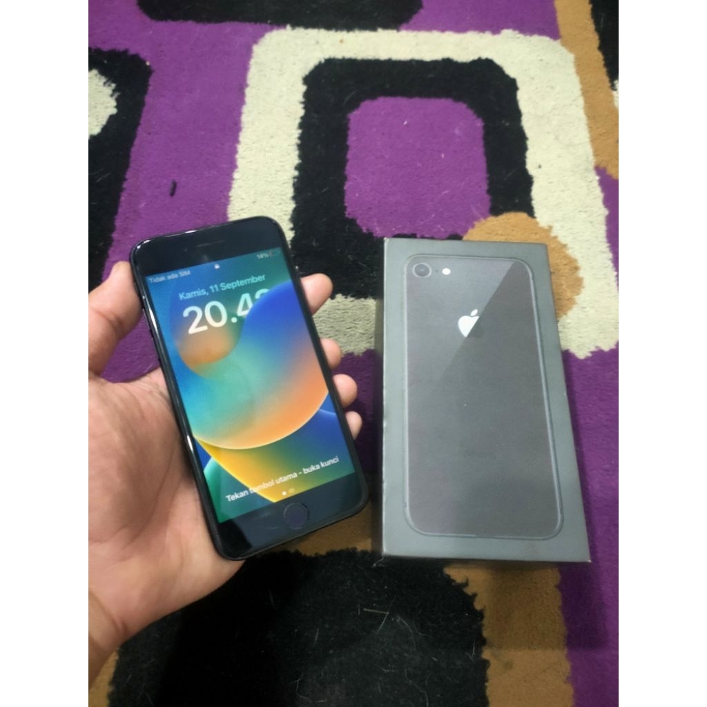 iPhone 8 ibok 64 gb bh 76 ORI Fuldus