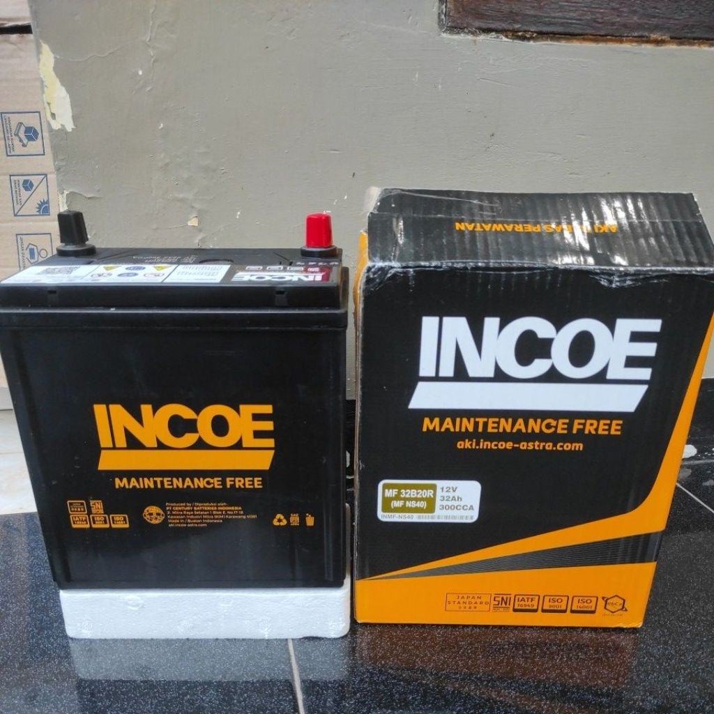 AKI KERING NS40  INCOE MF ( 32Ah ) ORIGINAL