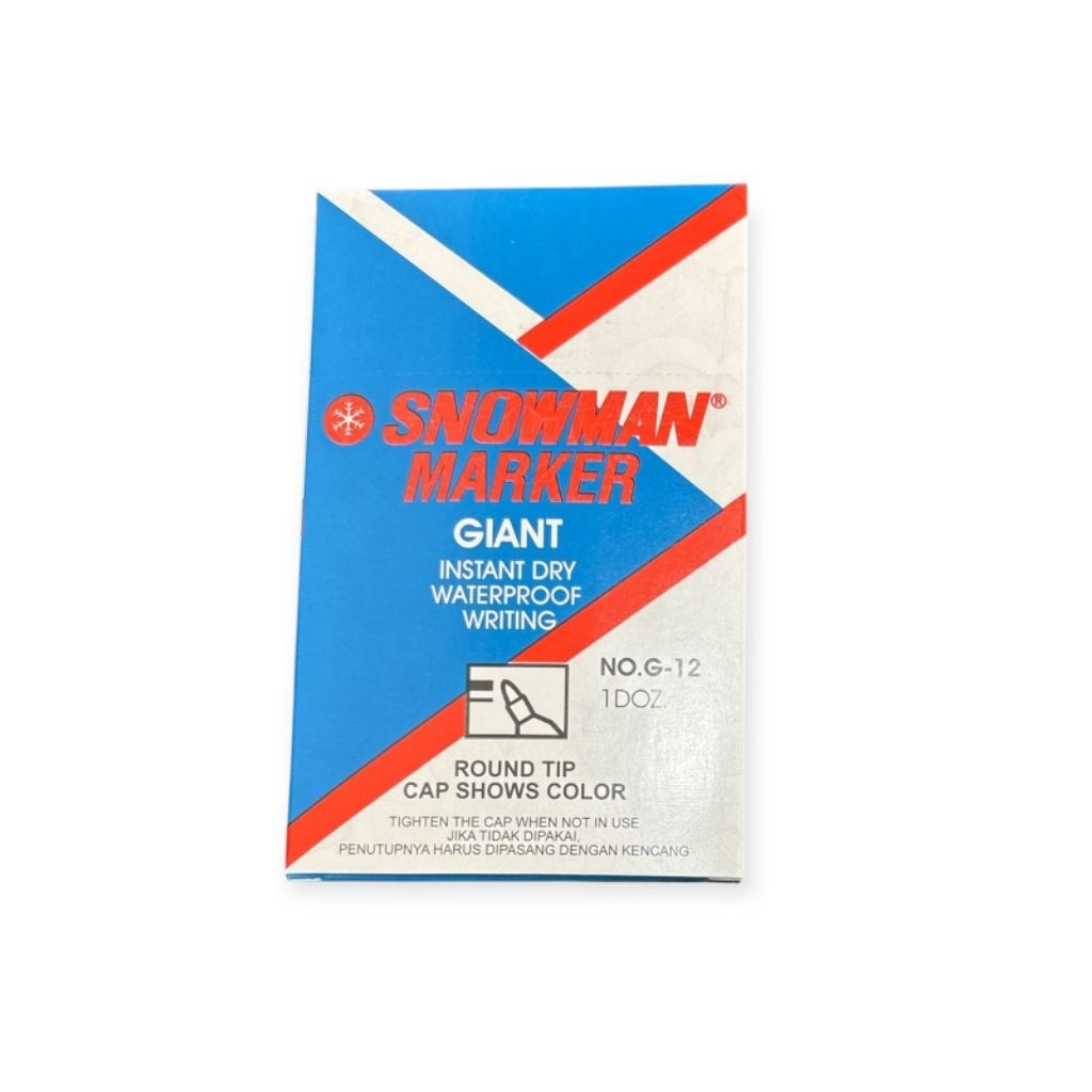 

SPIDOL SNOWMAN PERMANENT 1 Lusin