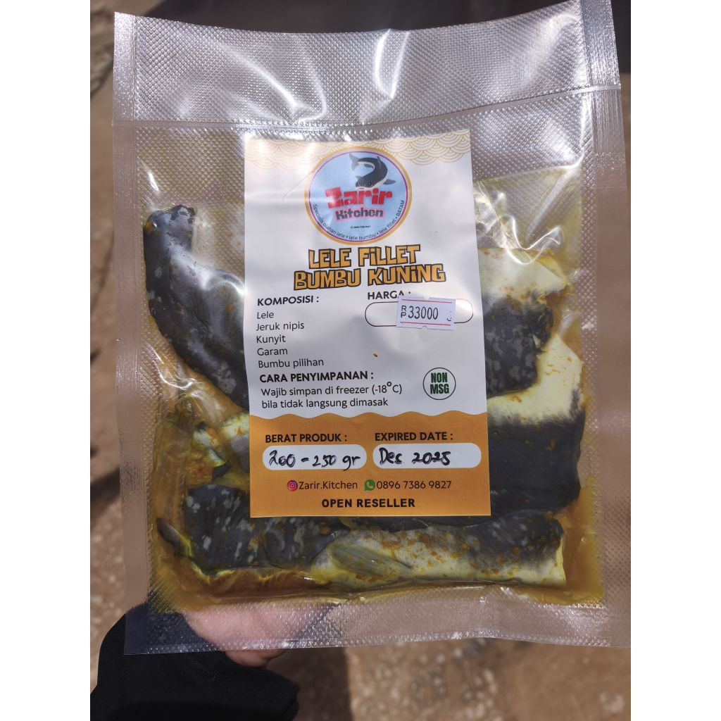 Lele fillet bumbu kuning