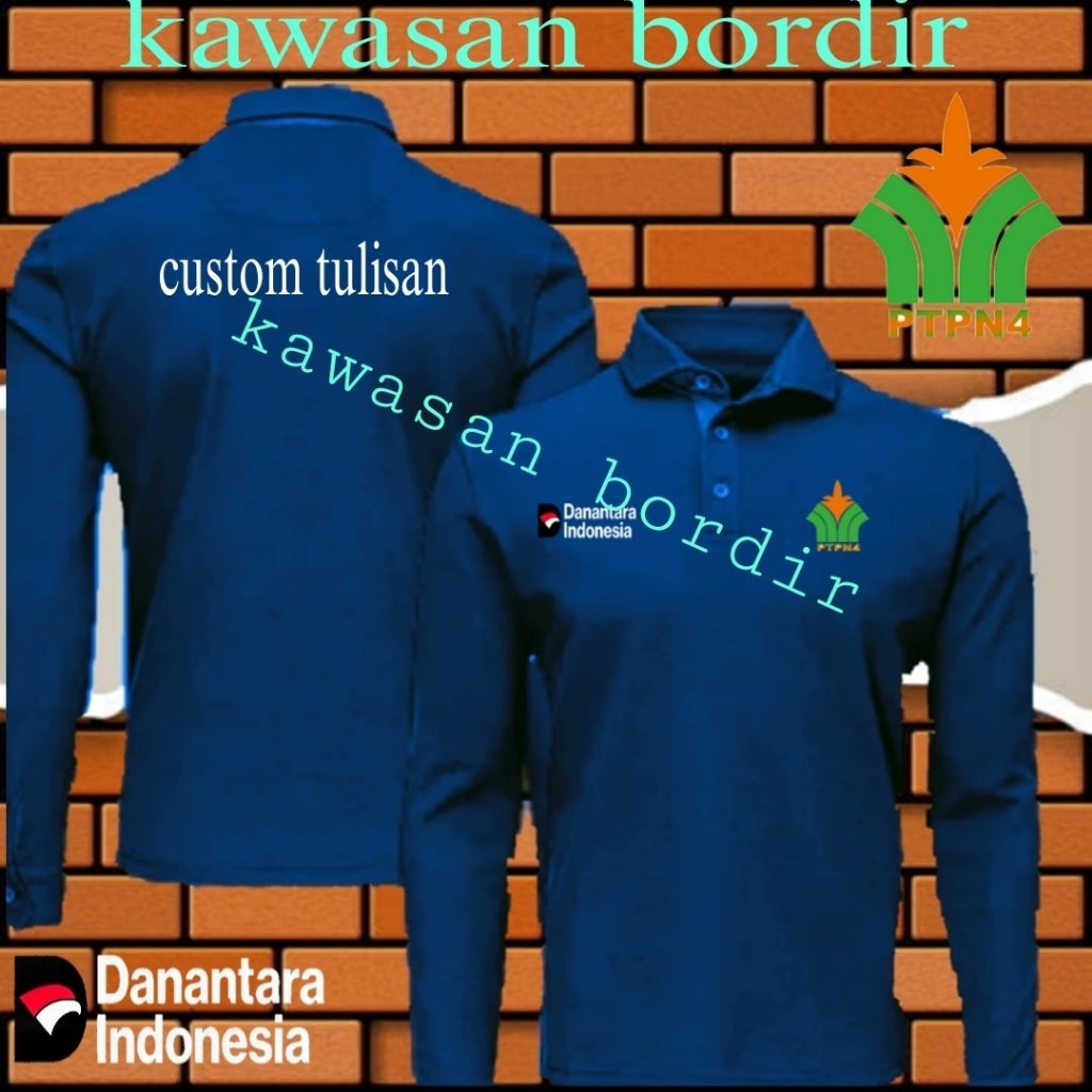 Terbaru polo shirt perkebunan PTPN 4 kaos PTPN 4 seragam PTPN 4 baju PTPN 4 seragam perkebunan PTPN 