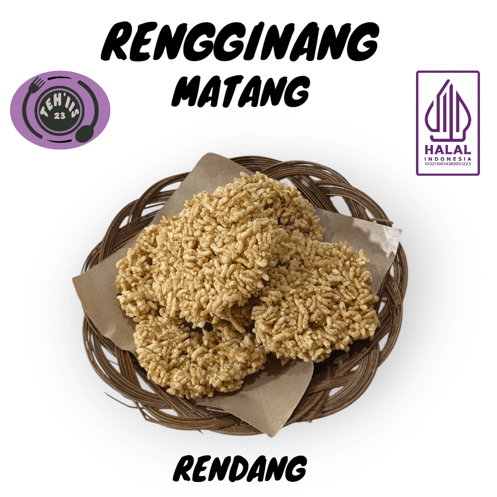 

Rengginang Matang Kerupuk Rengginang Ketan asli Gurih Enak Murah RENDANG