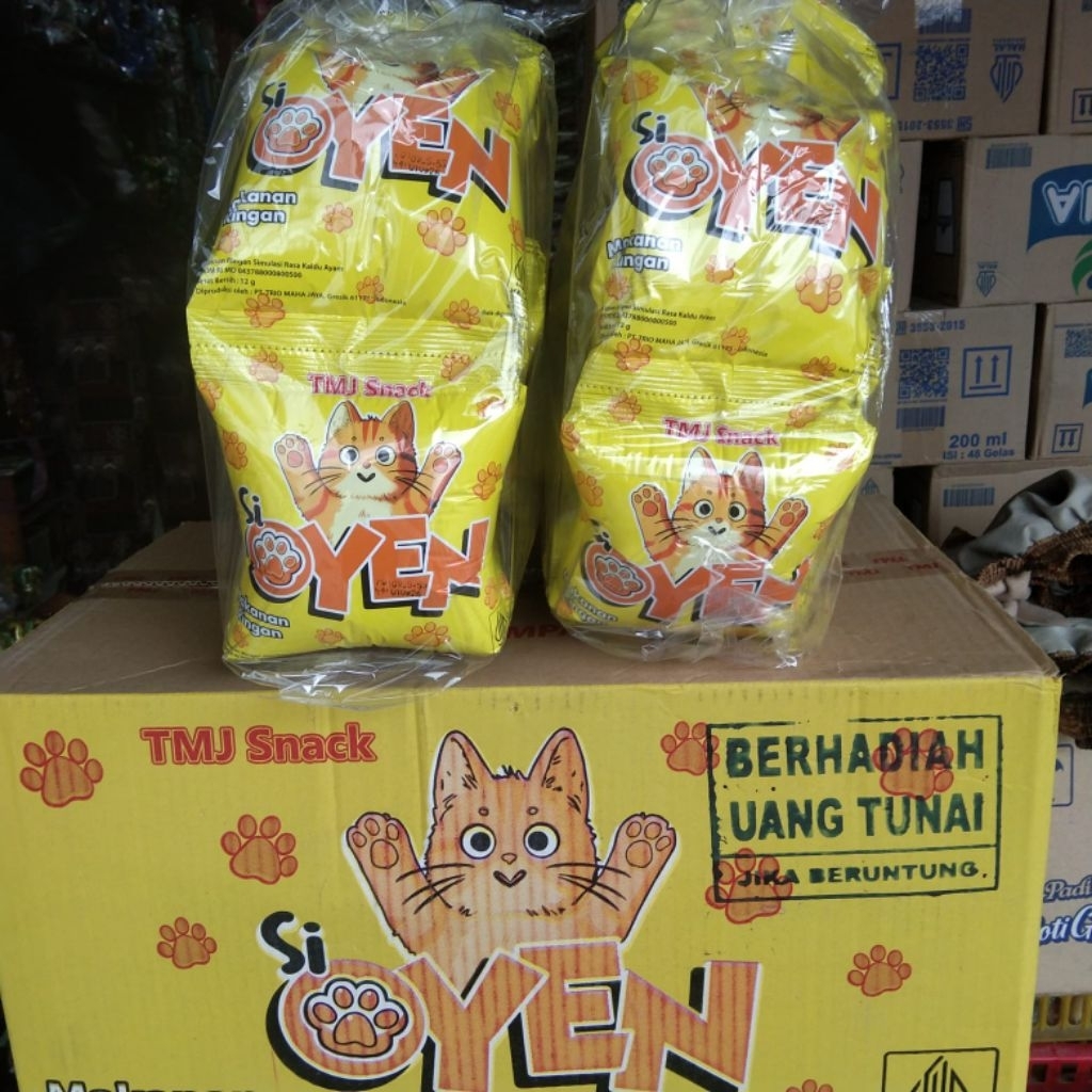 SI OYEN CIKI VIRAL BERHADIAH UANG TUNAI (1 PACK ISI 10 PCS)