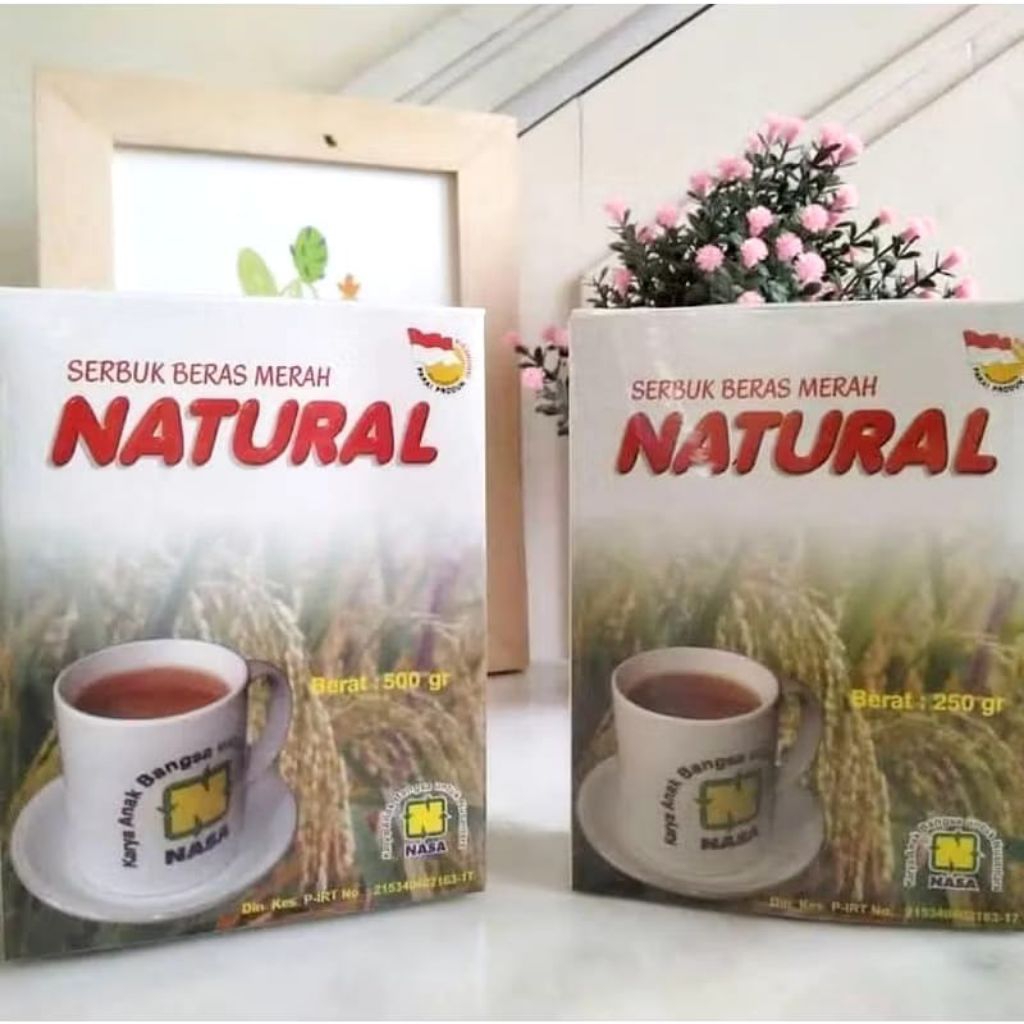 

serbuk beras merah nasa original
