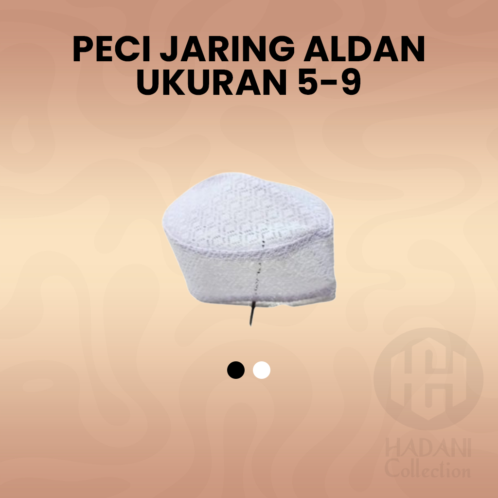 Peci Jaring Termurah - Peci Kopiah Aldan Jaring Motif