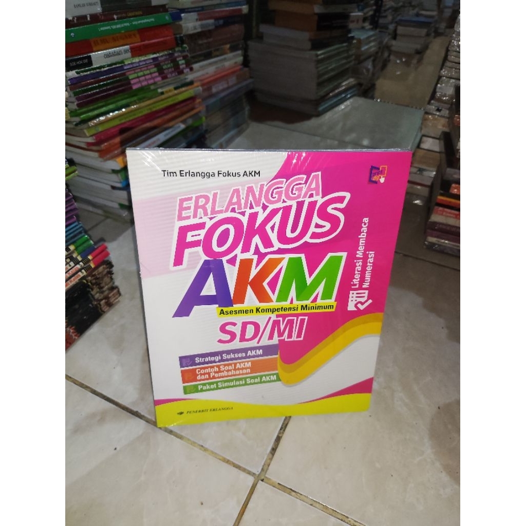 BUKU FOKUS AKM UNTUK SD MI ERLANGGA