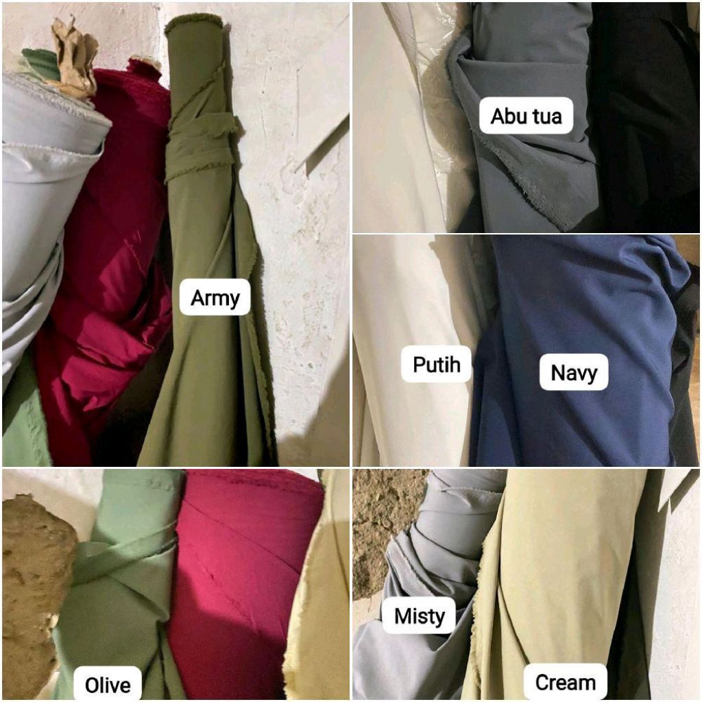 Kain Katun Korea Stretch