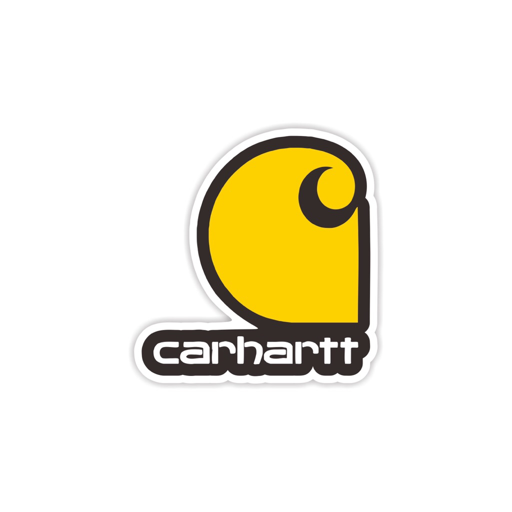 

Sticker Brand " Carhatt " - Sticker Vinyl Glossy Anti Air