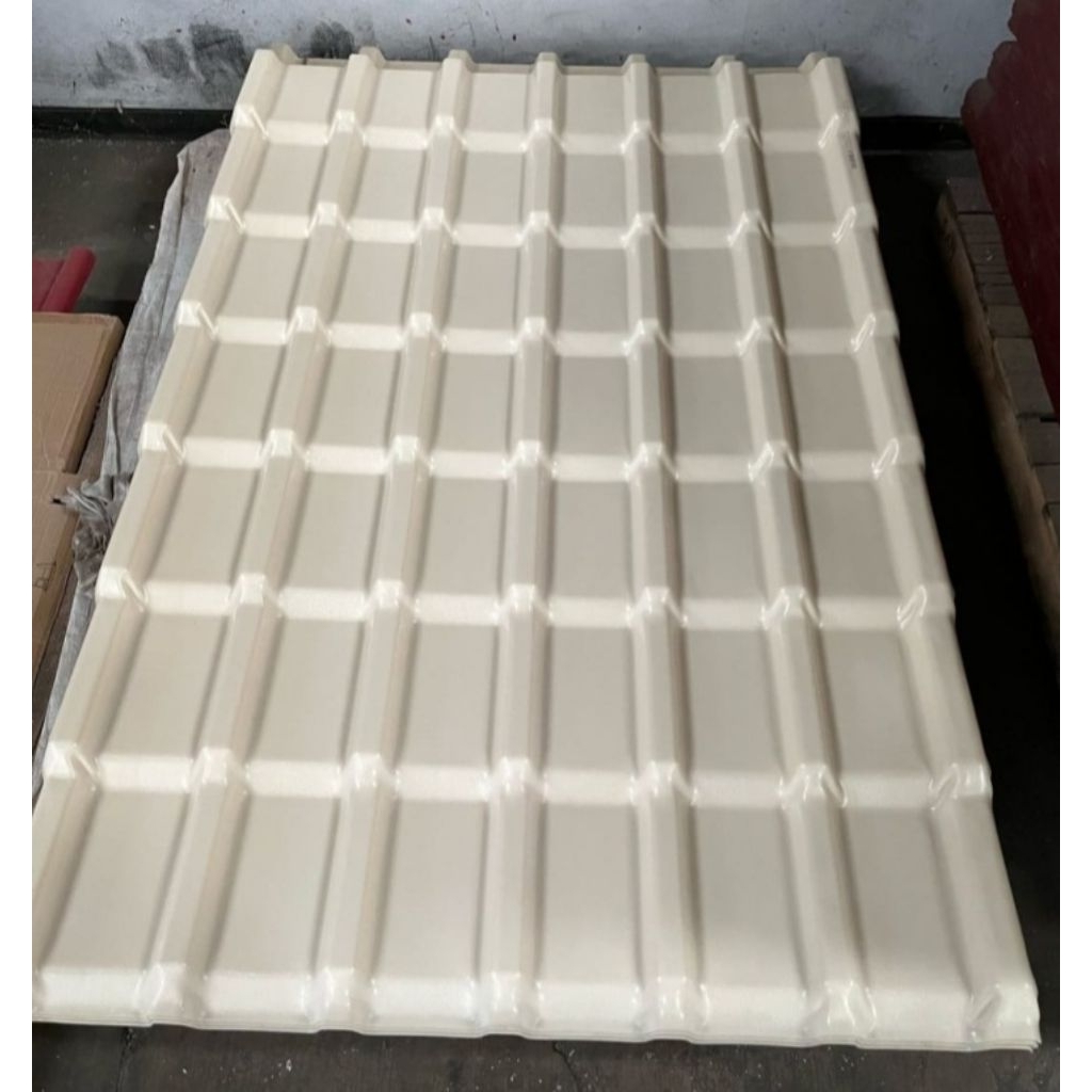 Atap genteng UPVC Dr Shield RF 960 semi translucent/pcs/Dr Shield genteng UPVC semi translucent