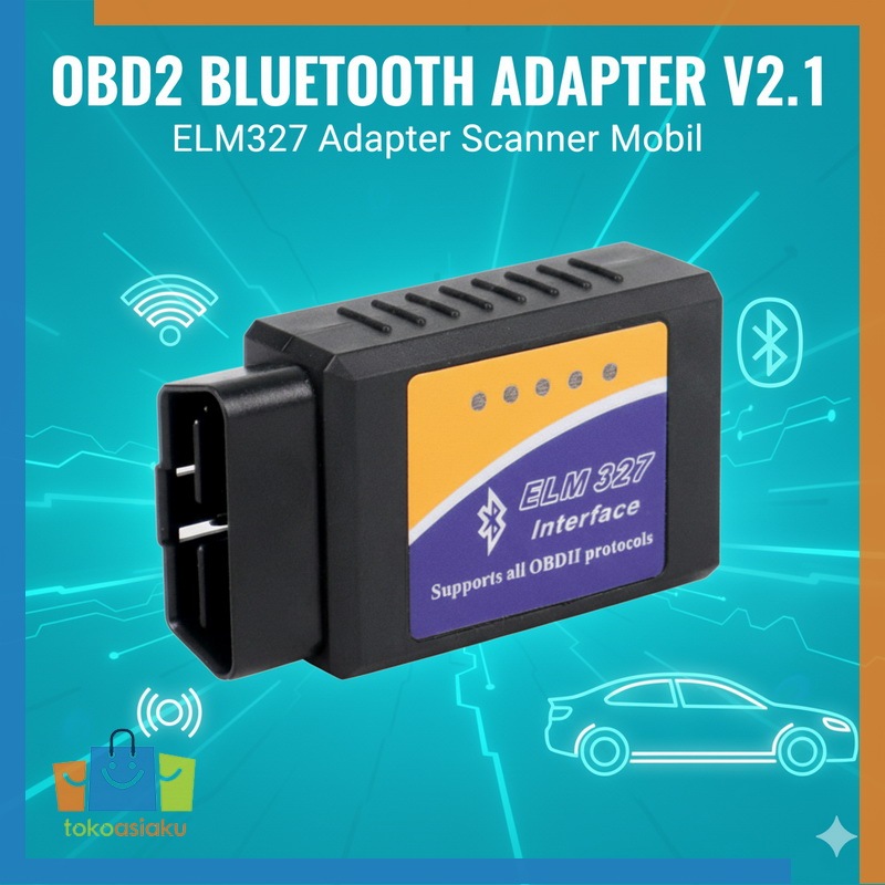 Scanner Mobil Bluetooth OBD2 ELM327