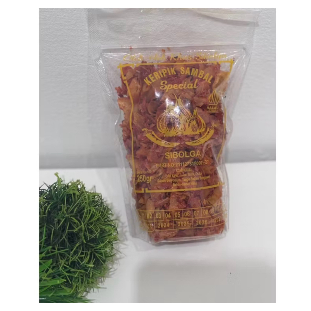 KRIPIK SAMBAL SIBOLGA 250GRAM