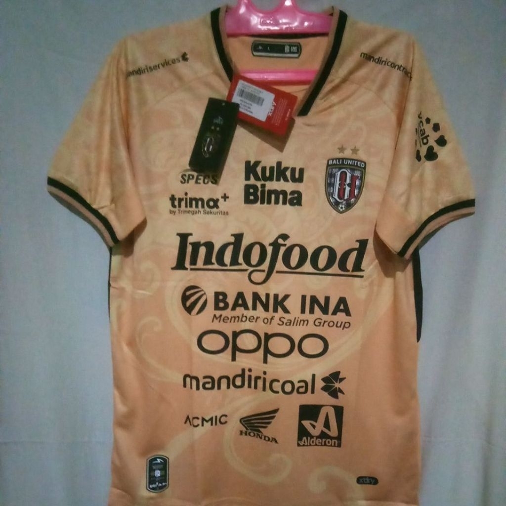 baju olahraga jersey specs bali united fc gk home ss