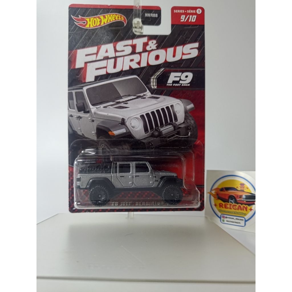 Hot Wheels - FAST & FURIOUS - 20 JEEP GLADIATOR