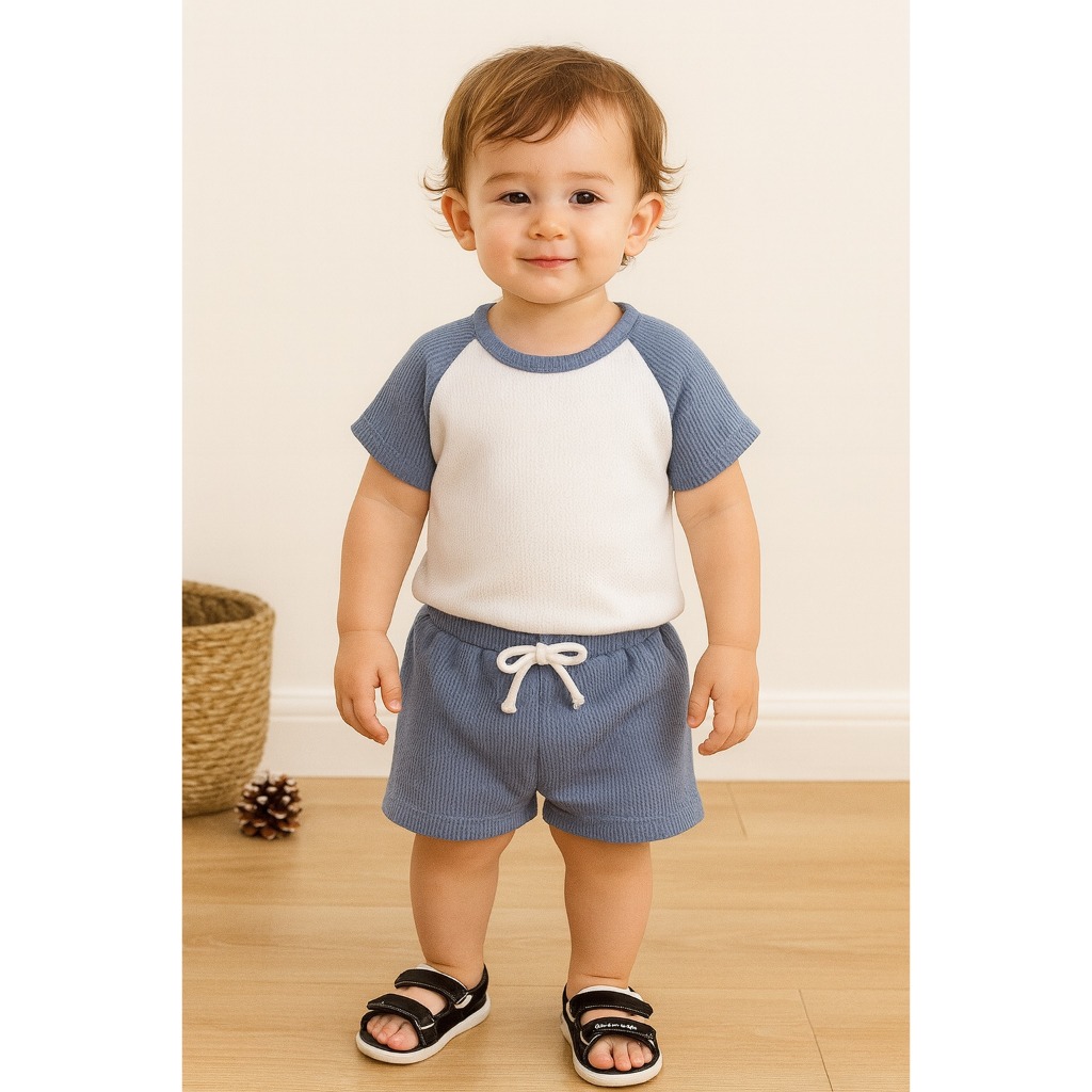 ALFREDKIDS Setelan Anak RAGLAN Blue