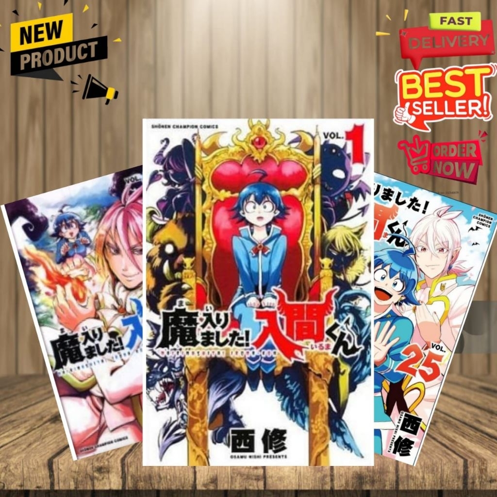 Komik Manga Mairimashita Iruma-kun vol.1-39 Bahasa indonesia