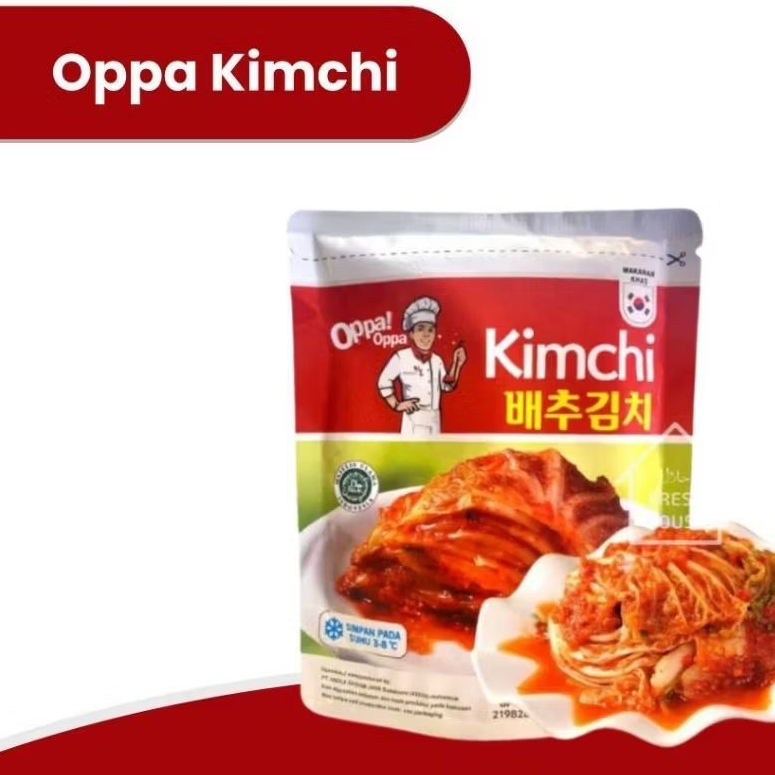 

OPPA KIMCHI KOREA HALAL 100GR / Kimchi Korea Halal
