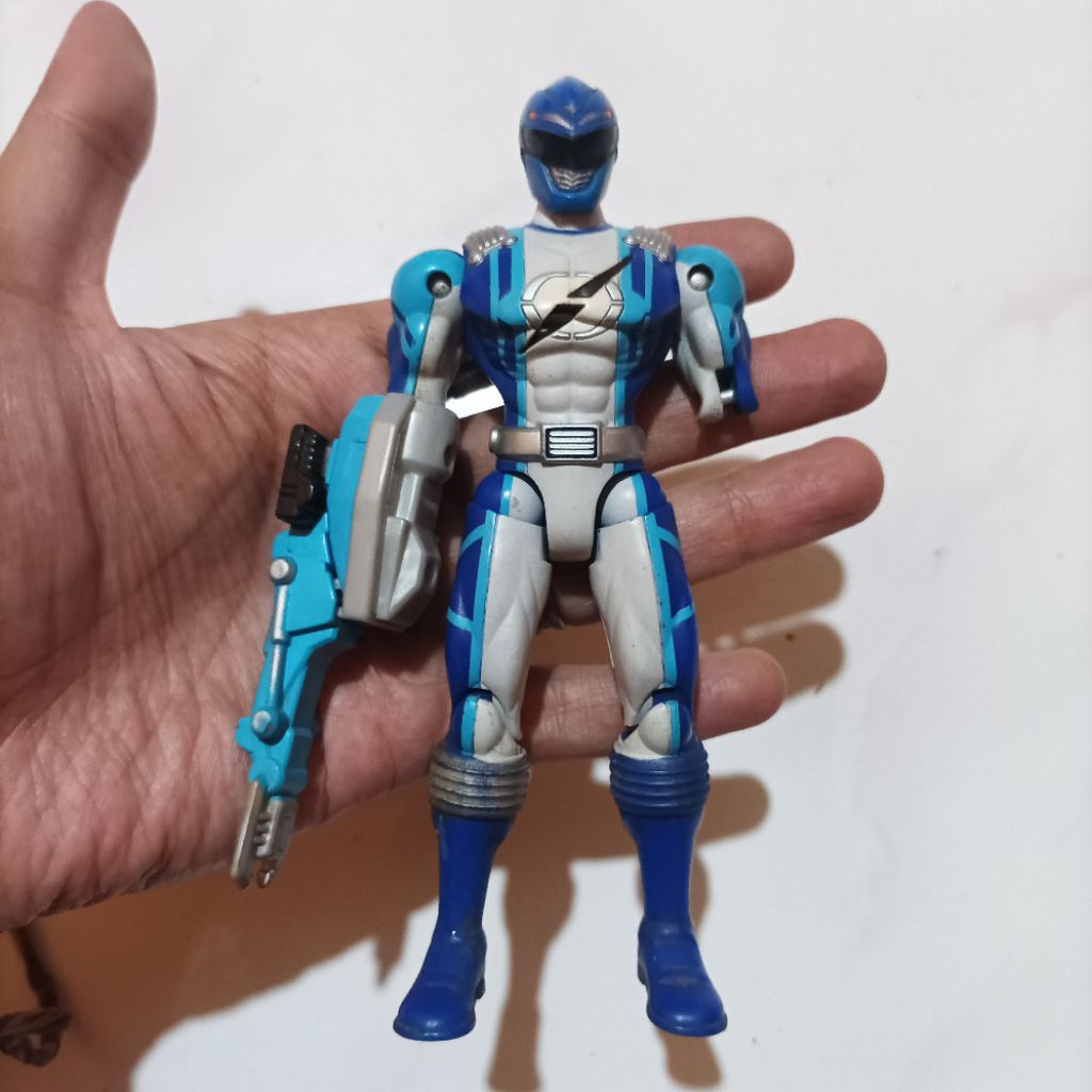 Bandai Original Power Rangers Operation Overdrive Mainan Action Figure