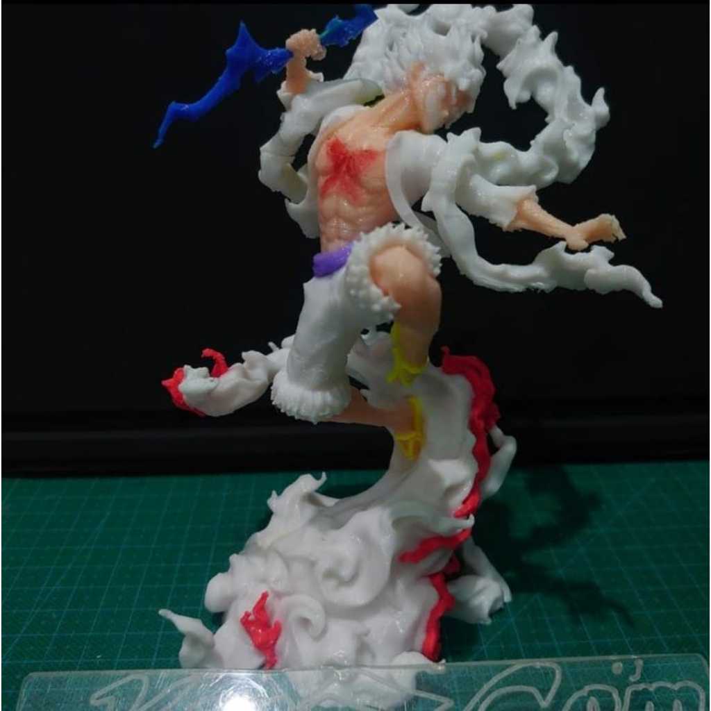 Action Figur Luffy Gear 5 One Piece DIY