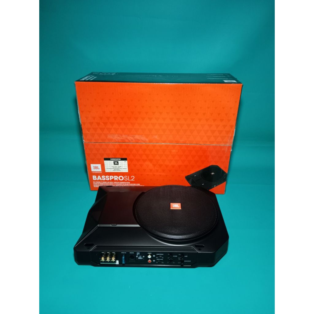 Subwoofer Kolong Aktip Bawah Jox JBL seri BASSPRO SL2 8" 250Watt Audio Mobil