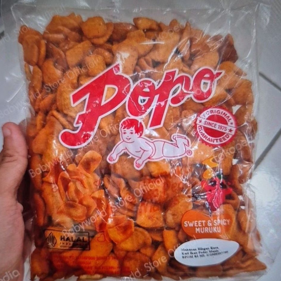 

Popo Muruku snack Happy Hours rasa Sweet Spicy 400gr